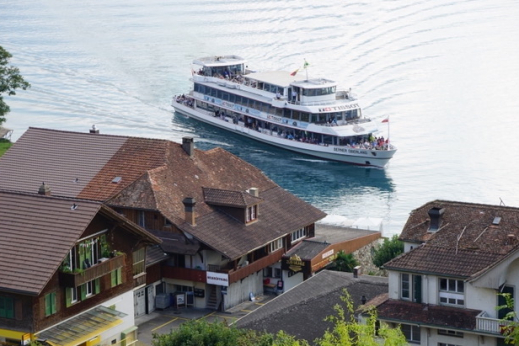 Sicht auf See von Chly Rüedisberg aus